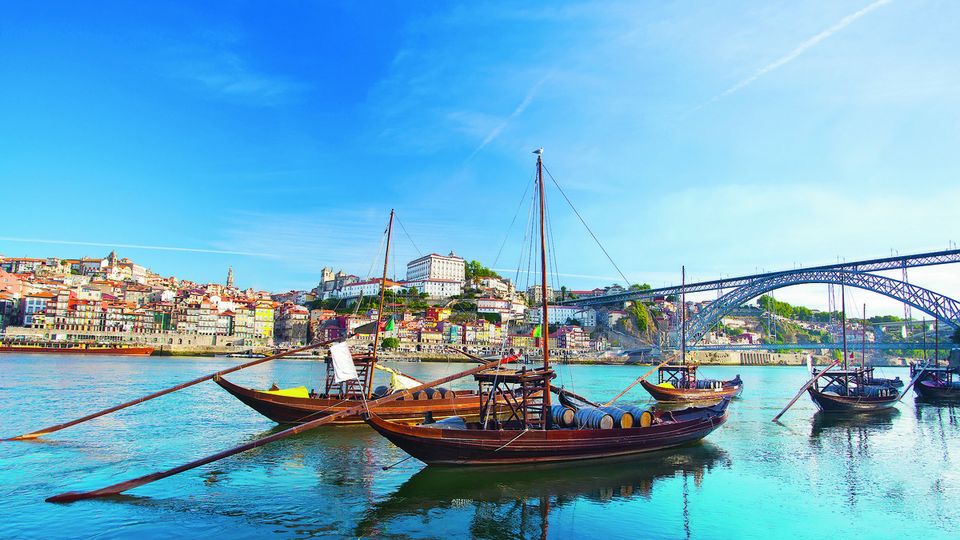 Blick auf Porto