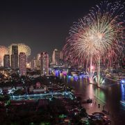 Silvetser in Bangkok