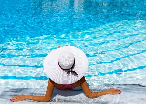 Entspannen im Pool
