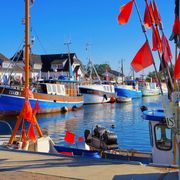 Hiddensee, Hafen von Vitt ©LianeM, AdobeStock Hiddensee, Hafen von Vitt