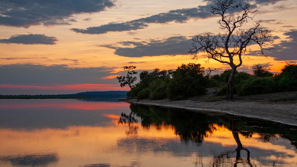 Chobe River in Chobe National Park