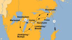Ihre Reiseroute