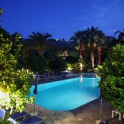 Hotel Alpha, Pool am Abend ©momento, Hotel Alpha Hotel Alpha, Pool am Abend