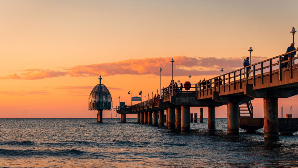 Seebrücke Zinnowitz auf Usedom