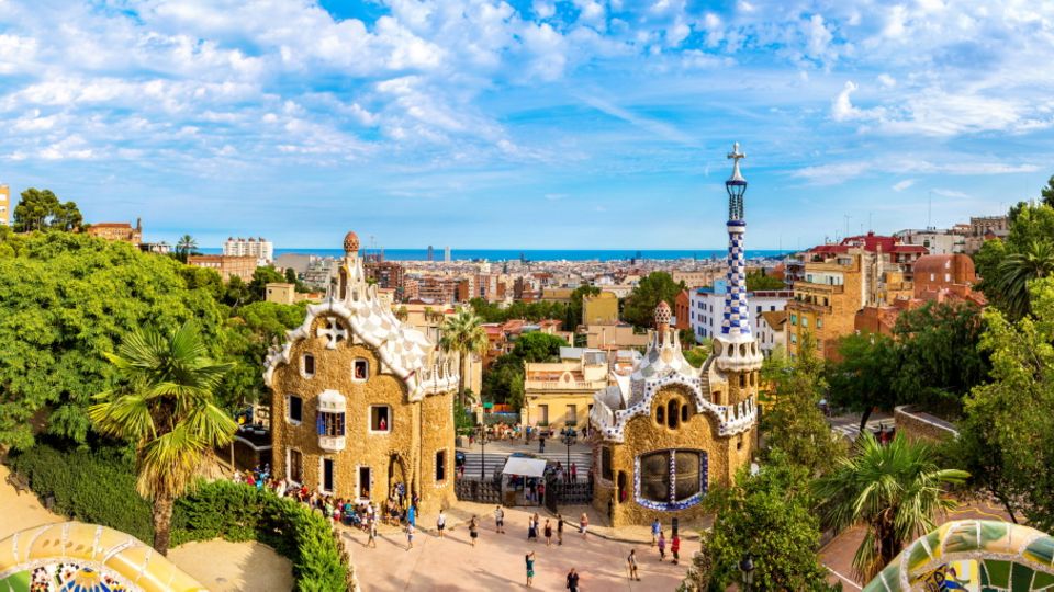 Park Guell im spanischen Barcelona