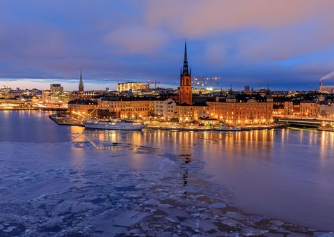 Stockholm im Winter