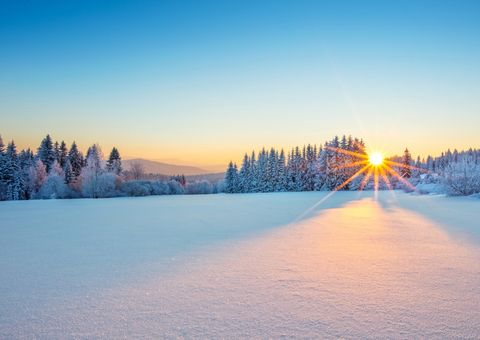 Abendstimmung im Frankenwald