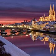 Regensburg im Winter