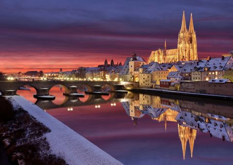 Regensburg im Winter