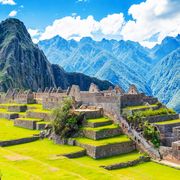 Blick auf Machu Picchu