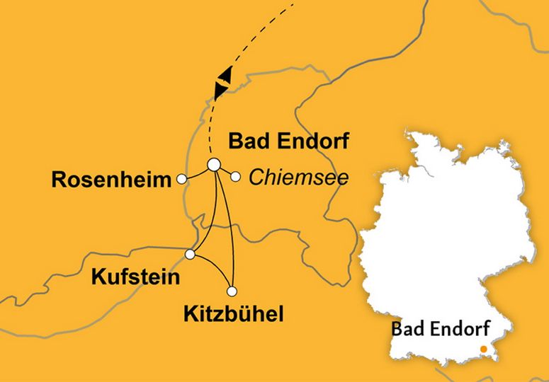 Ihre Reiseroute