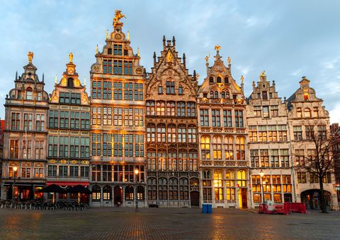 Guildenhäuser in Antwerpen