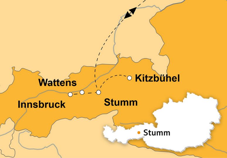 Ihre Reiseroute