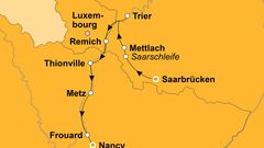 Ihre Reiseroute