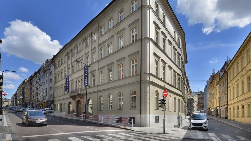 Hotelgebäude des Hotels New Town in Prag 