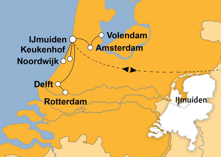 Ihre Reiseroute
