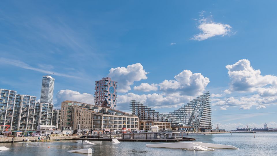 Aarhus, modernes Hafenviertel