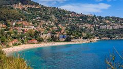 Roquebrune-Cap-Martin Mittelmeer Südfrankreich