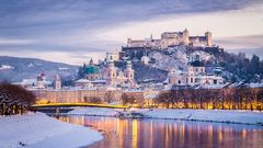 Salzburg im Winter