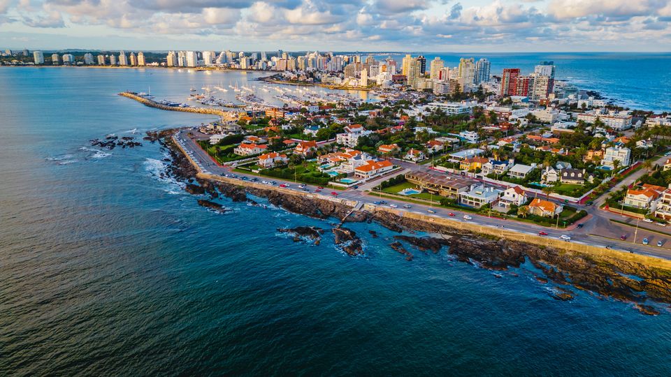 Punta del Este Stadt, Uruguay