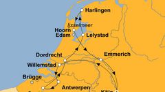 Ihre Reiseroute