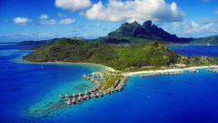 Wasservillen Bora Bora, Französisch Polynesien