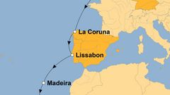 Ihre Reiseroute ©www.stepmap.de Ihre Reiseroute