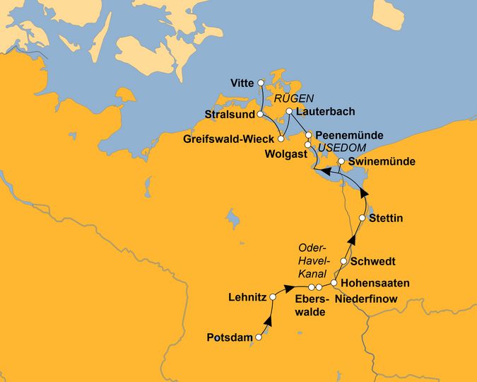 Ihre Reiseroute