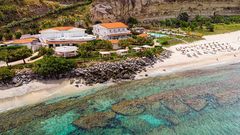 Borgo di Riaci, Blick auf den Strand