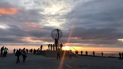 Sunset at The North Cape2