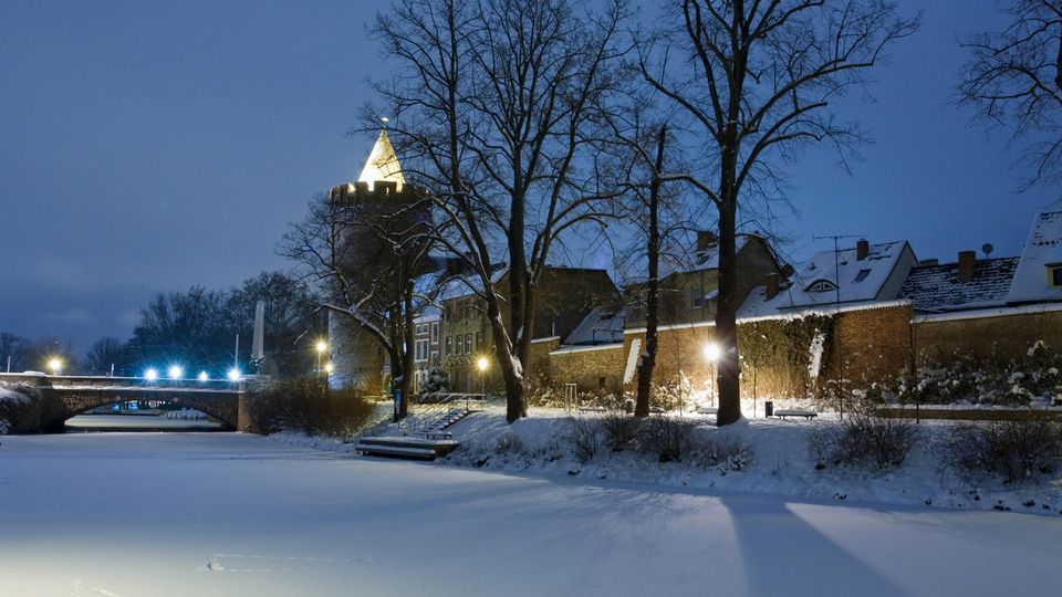 Brandenburg an der Havel mit Steintorturm