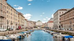 Canal Grande in Triest