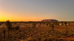 Sonnenaufgang am Ayers Rock