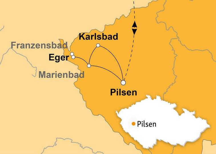 Ihre Reiseroute