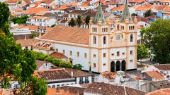 Kathedrale in Angra do Heroismo, Terceira, Azoren