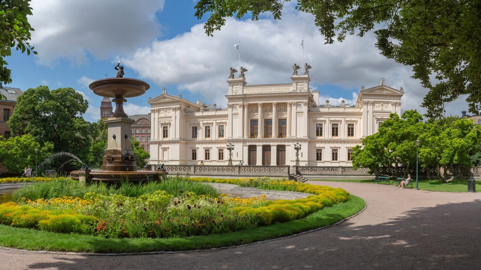 Hauptgebäude der Universität Lund, Schweden
